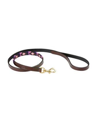 Polo Leather Dog Lead