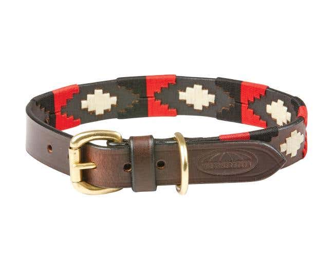 Polo Leather Dog Collar