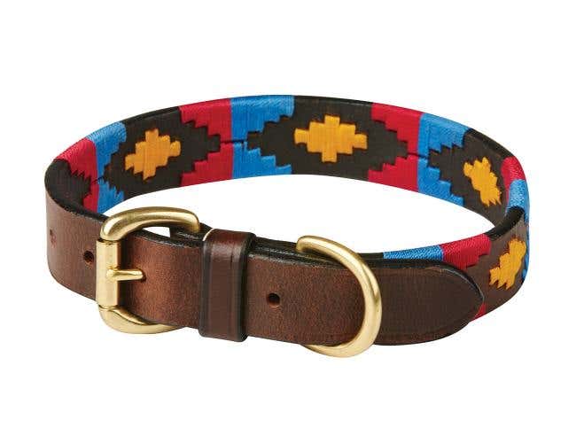 Polo Leather Dog Collar