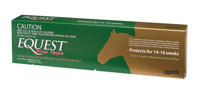 Equest Plus Tape Worm Paste