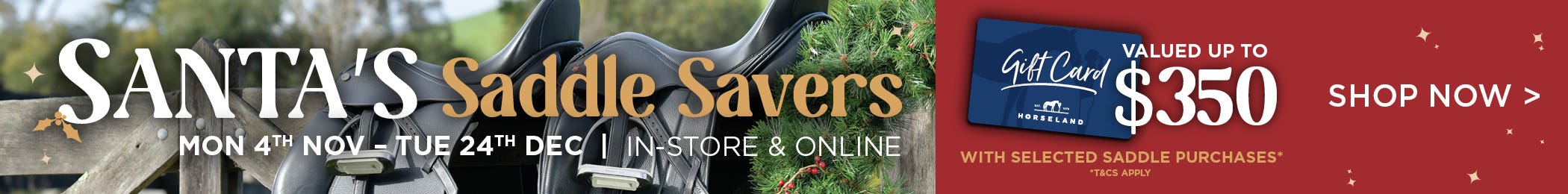 Santa's Saddle Savers