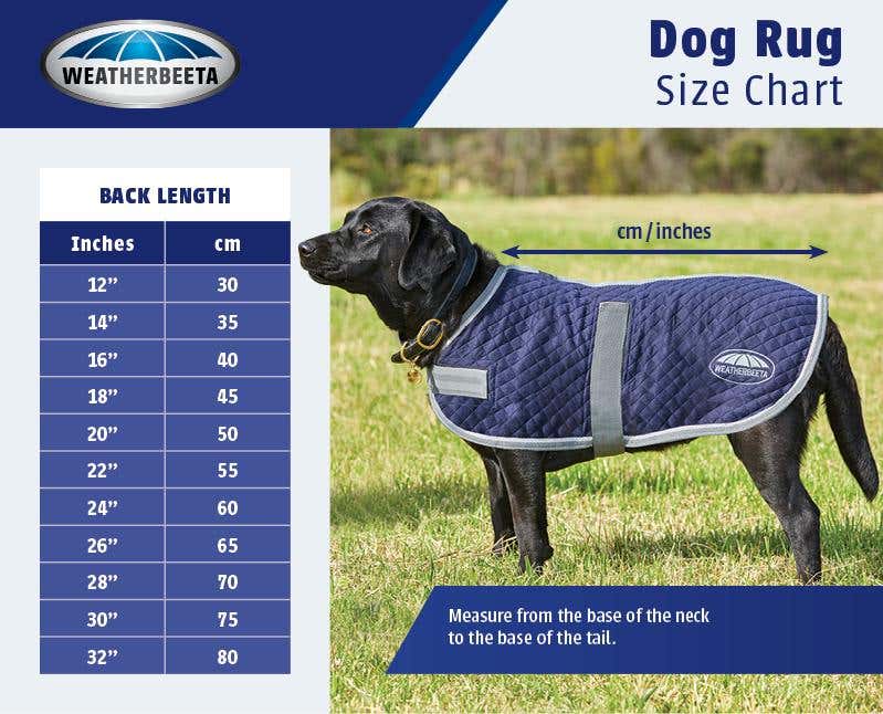 Weatherbeeta Size Chart