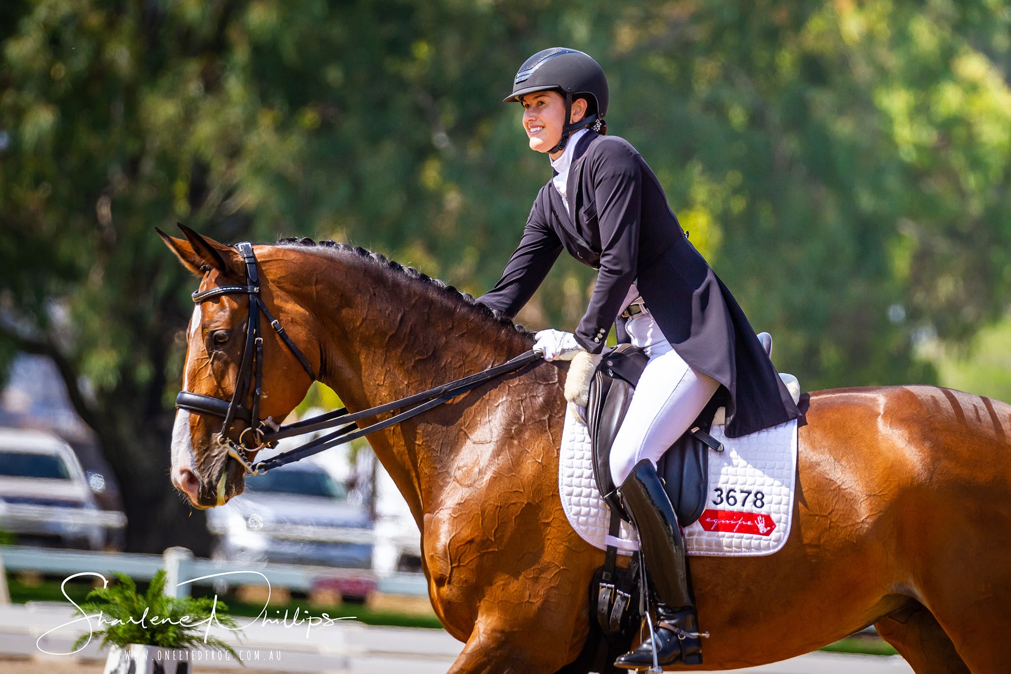 Fiona on Tacita. Credit: One Eyed Frog Photography